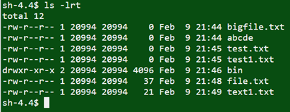 UNIX command